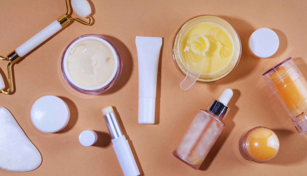 Crème au suif de boeuf et sérums de soin naturels pour le visage
